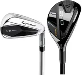 TaylorMade Golf Qi Combo Iron Set 3/4 Rescue 5-P Steel Shaft Regular Left Handed