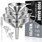 Stainless Steel Funnel, Walfos 3 di