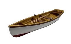 Midwest Boston Whitehall Tender 1:14 Scale (12" Long) - MID978 Laser-Cut Wooden Ship Model Building Kit for Adults - 16-Page Ilustrated Instructions