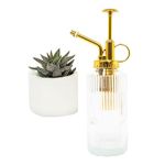 Useful Co. Plant Mister for Inside, Mister for Plants, Plant Sprayer Mister, Decorative Plant Mister Spray Bottle with Adjustable Nozzle for Indoor Plants, Succulents (Plastic, Clear)