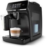 PHILIPS Versuni Latte Go Fully Automatic Bean To Cup Espresso Coffee Machine,3 One Touch Button Coffees (Cappuccino,Black Coffee,Espresso),15 Bars,Ceramic Grinder- 2 Year Brand Warranty - Ep2230/10