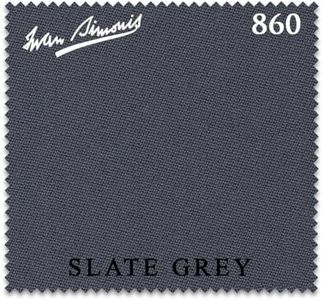 Simonis 860 Slate Grey 8ft Pool Table Cloth