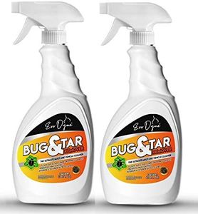 Evo Dyne 2-Pack Bug Remover for Car Detailing (32 fl oz Per Bottle), Made in the USA - Car Interior Cleaner Removes Tar, Droppings, Guts, Dirt, Grease, Tree Sap, & More | Tree Sap Remover