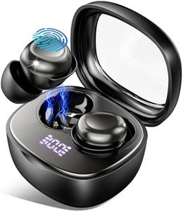 Schlafkopfhörer Bluetooth 5.4 Kopfhörer, 2026 Neue in Ear Mini Kopfhörer Kabellos mit 35 Stunden Akkulaufzeit, Weiche Ohrhörer Schlafen Sleepbuds, Sanfter Klang Bequem Tragen ohne Druckgefühl, Schwarz