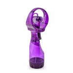 O2COOL Deluxe Misting Fan, Purple