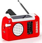 Duronic Wind UP Solar Powered Radio