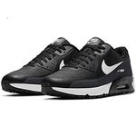 Nike Men's Air Max 90 G Golf Shoe Black/White-Anthracite (CU9978 002) - 10