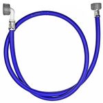 SPARES2GO Universal Washing Machine Cold Water Fill Inlet Pipe Feed Hose (1.5m)