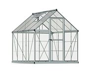Palram Canopia Hybrid Greenhouse 6x8 Silver