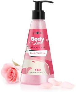 Plum BodyLovin' Feelin' So Rose Shower Gel | All Skin Types | Rose Fragrance | Sulphate & Paraben Free | 100% Vegan | Non-Drying, Pink