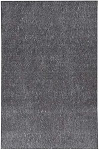 Linon Underlay-Premier Plush Area Rug, 10' x 14', Grey