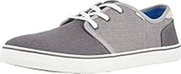 TOMS Men Carlo Slip On Sneakers, Grey Shade Drizzle Grey 000, 10 UK