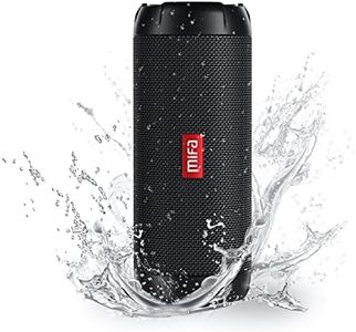 MIFA Haut-Parleur Bluetooth Portable WildRod avec lumière LED, 30 W et Basses Profondes, étanche IP67, 12 Heures Lecture, PartyAdd pour couplage Multi-Haut-parleurs, sans Fil pour Le Camping