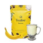 Tealise Instant Boba Tea Powder Mix Banana Bubble Tea Flavour 150g