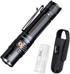 Fenix PD36R V2.0 Tactical Flashlight, 1700 Lumen USB-C Long Throw Rechargeable EDC Work Police Duty Patrol Search and Rescue, Emergency with LumenTac Organizer