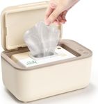 Baby Wipe Warmer, Wipe Warmer and Baby Wet Wipes Dispenser, Smart Precise Temperature Control Large Capacity Evenly Overall Heating Silence, Wipes Warmer for Babies Portable Wipe Warmer, Yellow