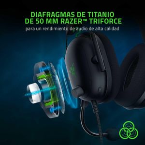 Razer BlackShark V2 Wired Gaming Headset – Noise Cancelling Mic