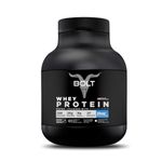 Bolt 100% Whey Protein Powder|With Superfood Phycocyanin|2Lb/907Gm (27 Servings)|Madagascar Vanilla