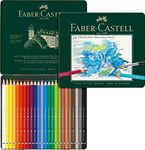 Faber-Castell Art & Graphic Albrecht Dürer Watercolour Pencil, Multicoloured, Tin Of 24, For Art, Craft, Drawing, Sketching, Home, School, University, Colouring