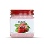 DR.RASHEL Strawberry Scrub For Face & Body (380 Ml) | All Skin |Cleanser Scrub For Deep Exfoliation | Dead Skin Remover Scrub | Tan Removal | Blackhead Remover Scrub