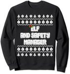 Christmas Elf And Safety Ugly Sweater Sweatshirt