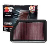 K&N 33-2451 High Performance Replacement Car Air Filter