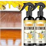 2024 Ouhoe Beeswax Spray for Floors, Natural Micro-Molecularized Beeswax Spray, Beeswax for Wood Floors, Bees Wax Spray for Floors (2pcs)