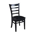 International Concepts Emily Chair Black