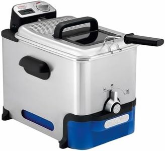 Tefal FR8040 deep Fryer - deep fryers (Single, Black, Stainless Steel)