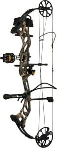 Bear Archery Prowess Ready to Hunt Compound Bow Package for Women and Youth, Left Hand, Mossy Oak Break Up Country DNA