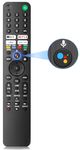 Replacement Voice Remote for Sony TV, for Sony Bravia Smart TV with Voice Control, Compatible with Sony Bravia XR/XBR/KD Series 4K/ 8K LED OLED Google/Android Smart TVs