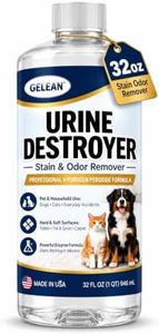 GELEAN Hydro Urine Destroyer Stain & Odor Remover for Dogs & Cats, 32 FL OZ, Pet Urine Stain Remover for Carpet, Upholstery, Mattresses, Tile & Grout, Toilets, Hard & Soft Surfaces, Made in USA