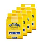 Friends Economy Adult Diapers Tape Style - 40 Count (Medium) with odour lock and Anti-Bacterial Absorbent Core