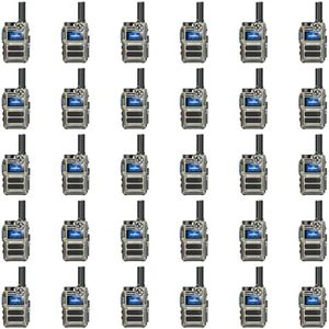 （Lifetime Free） Global Unlimited Range 4G LTE PoC Rapid Walkie Talkies Long Range Two-Way Radios 5000+ Miles with Nationwide Range,SOS Alert Radios for Truck Fleet,Construction site（30 Pack）