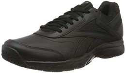 Reebok Men's Work N Cushion 4.0 Walking Shoe, Black, 6 UK