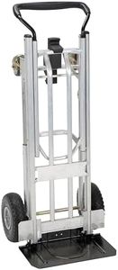 COSCO 4-in-1 Folding Series Hand Truck with Flat-Free Wheels