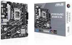 ASUS Prime B760M-K Gaming Motherboard Socket Intel LGA 1700 (Intel B760, mATX, DDR5 Memory, 2X PCIe 4.0 M.2, Aura Sync)