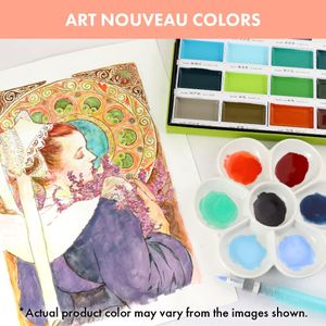Kuretake Gansai Tambi 24-Color Watercolour Paint Set – Professional, Non-Toxic, Made in Japan