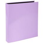 Exacompta - ref. 54565E - 1 Aquarel rigid binder - 2 D-rings of 25 mm - Spine 40 mm - External dimensions: 31.5 x 30 cm - Format to file A4 - Colour: mauve