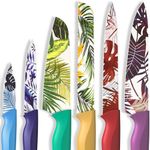 Astercook Knife Set, 12Pcs Colorful