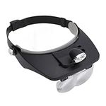 Head Mount Magnifier, Headband LED 