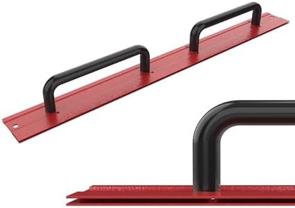 SDSNTE 24 In 16 Ga Steel Sheet Metal Folding Tool with Grips for Creating Uniform Folds Fits HVAC Applications and Pipefitter, Red, Pack of 1