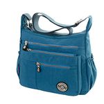 SellerFun Multipurpose Messenger Bag Shoulder Bag Hangbag for Women and Girls(B8 Ocean Blue, 8L)