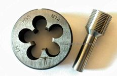 Lighthouse Quality Tools - Muzzle threading die M14X1 LH and Thread alignment tool