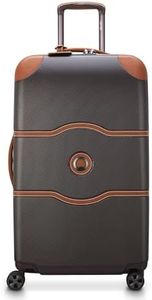 DELSEY PARIS Chatelet Air 2.0 Hardside Luggage with Spinner Wheels, Chocolate Brown, Carry-on 21 Inch, Chatelet Air 2.0 Hardside Luggage with Spinner Wheels