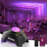 Star Projector Galaxy Projector, Starlight Projector Night Light Projector, Bluetooth Speaker and White Noise, Night Light Projector for Kids Adults Gaming Room, Home Theater, Ceiling, Room Decor