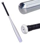 Toyshine Heavy Quality Non-Slip Alloy Steel Baseball Bat Metal Baseball Stick (80CM),Color May Vary (SSTP)