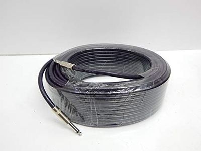 Yoico Pro 100 Feet 12AWG 1/4" to 1/4" Speaker Cable - Heavy Duty 100ft 12 Gauge Speaker Wire Cord for Audio Amplifier - Single
