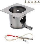 Fire Pot Burn Pot and Hot Rod Ignitor Kit Replacement Parts for Traeger and Pit boss Pellet Grill