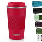 KETIEE Travel Coffee Mug Spill Proof 12oz, Insulated Coffee Mug to Go, Thermo Hot Coffee Tumbler, Reusable Coffee Travel Mug with Seal Lid, Vacuum Stainless Steel Coffee Cups for Hot/Ice Coffee Tea